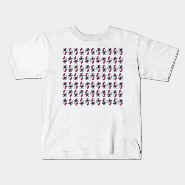 Sending Lots of Love Kids T-Shirt by aecdesign